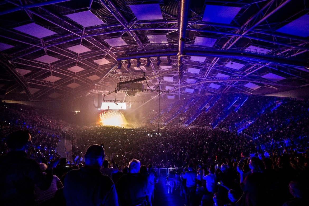 Atlas Arena podczas koncertu Queen
