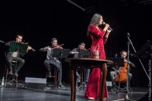 Dorota Miśkiewicz i Atom String Quartet - fot. Renata Zawadzka-Ben Dor