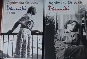 Agnieszka Osiecka - dwa pierwsze tomy dzienników/ fot. Roman Soroczyński